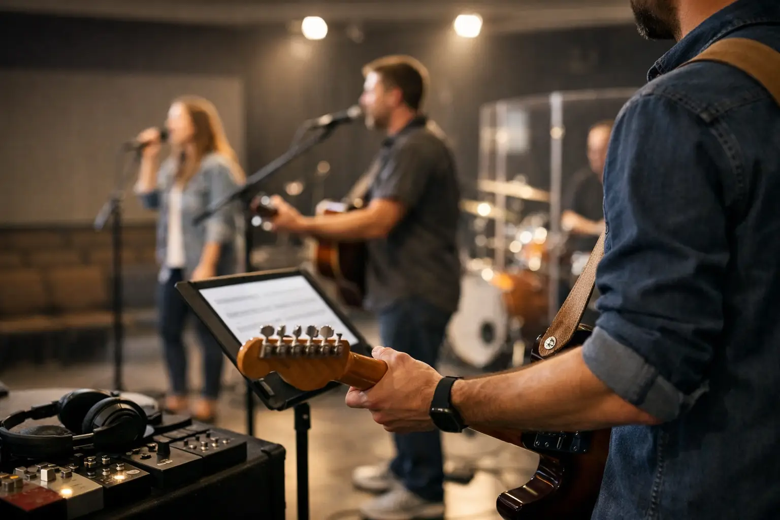 Church Guitar Rehearsal Guide for Confident Players