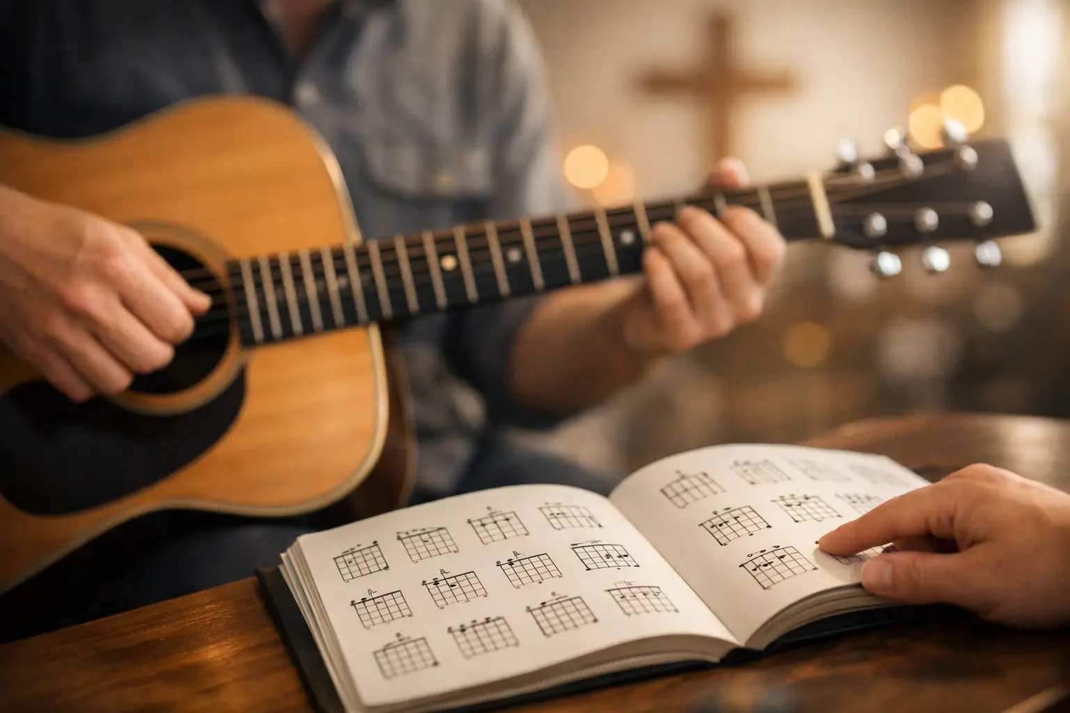 How a Gospel Guitar Chord Book Builds Confidence