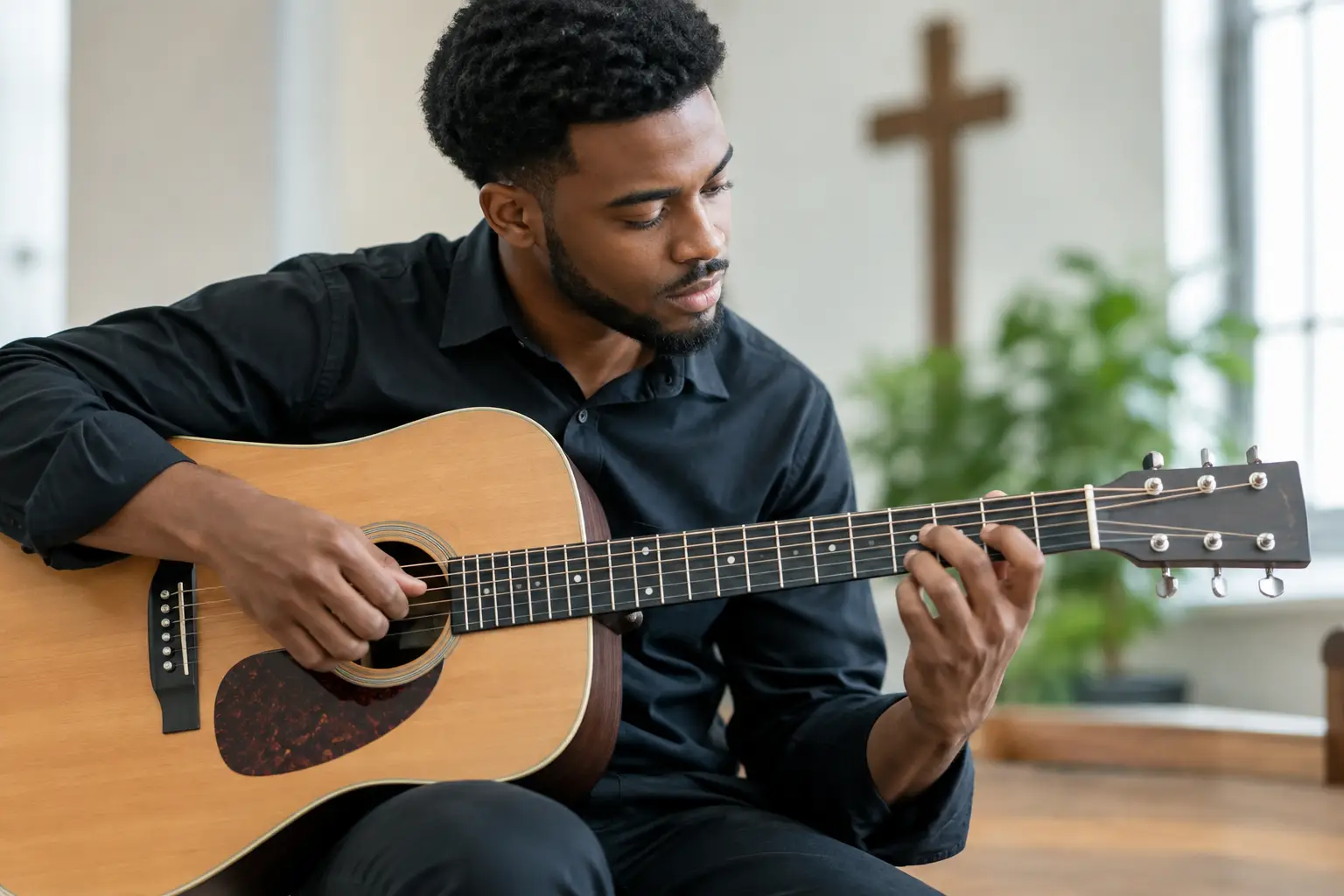Gospel Guitar Ear Training for Church Players