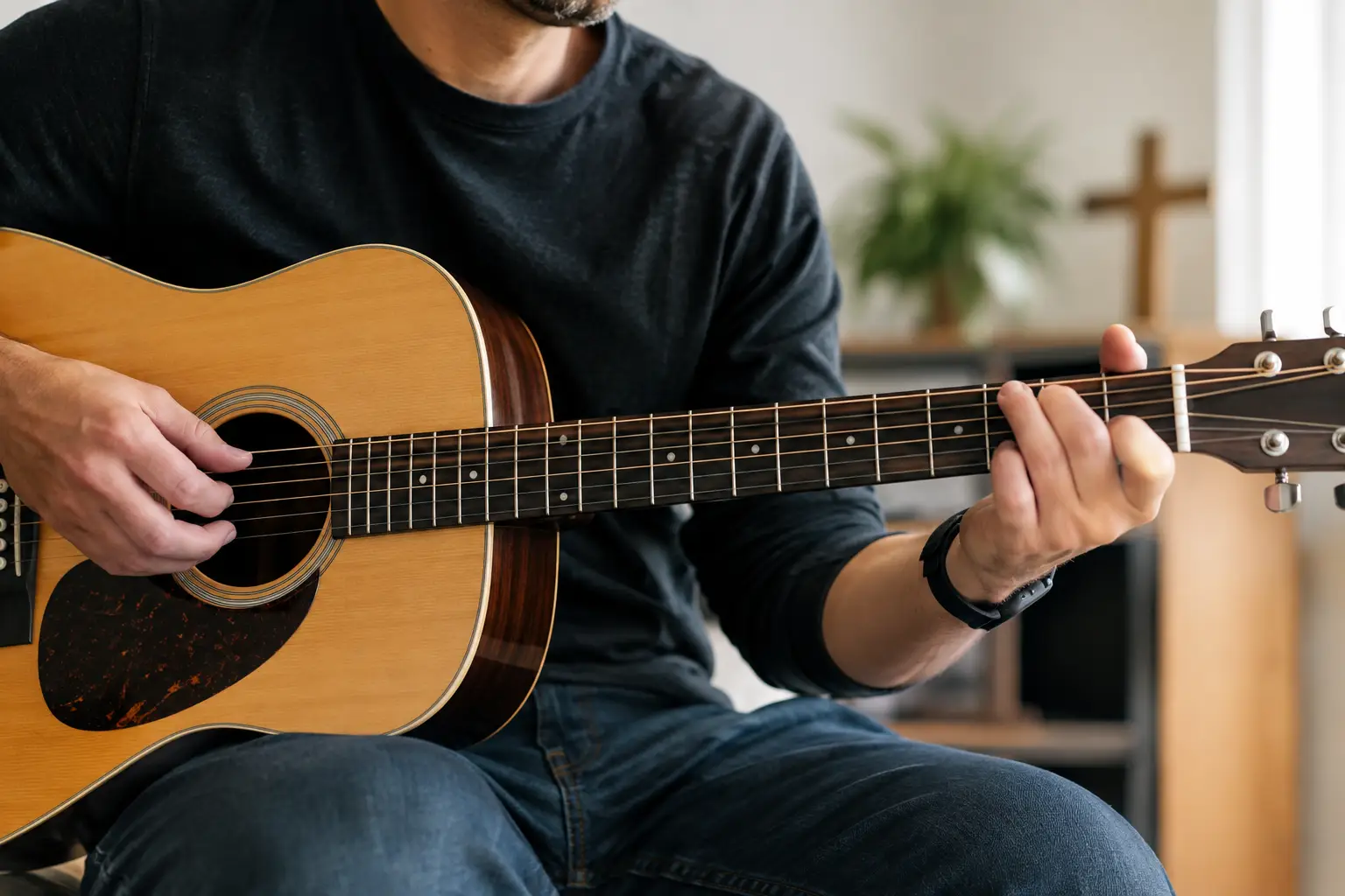 Gospel Substitutions Examples for Church Guitar