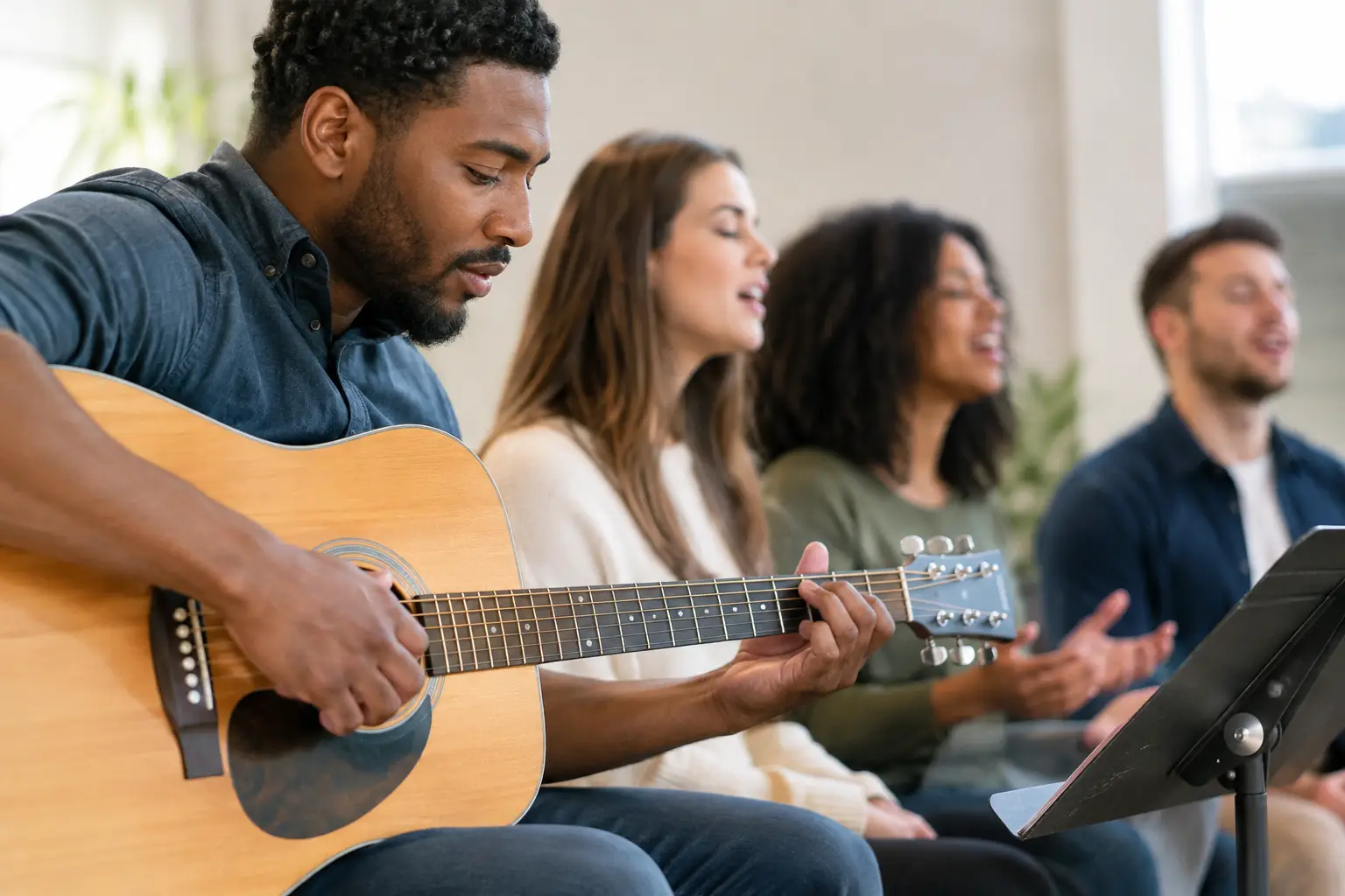 Gospel Harmony Fundamentals for Church Guitar